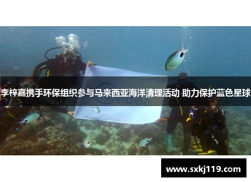 李梓嘉携手环保组织参与马来西亚海洋清理活动 助力保护蓝色星球